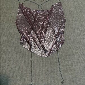 Shimmering Pink Women's Top